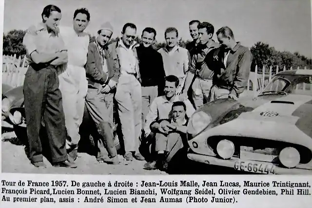 TdF'57 - Ferrari drivers