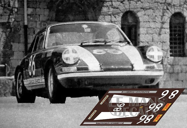 Porsche 911S - Targa Florio 1969 #86 Porsche 911S - Targa Florio 1969 #86