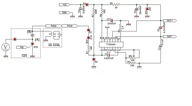 ESQUEMA ELECTRICO CON VALORES