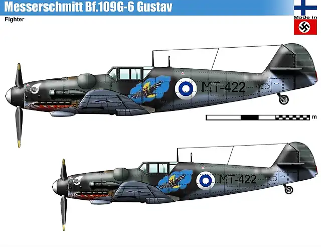 Bf-109G-6(side)