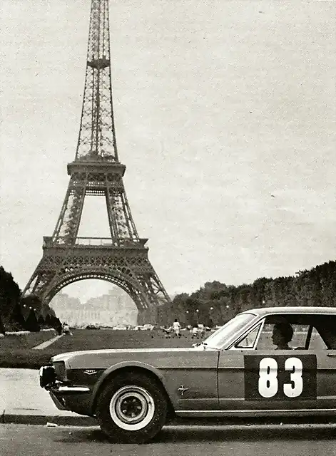 Ford Mustang TdF '64 - Tour Eiffel