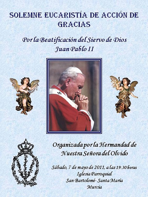 Cartel Juan Pablo II