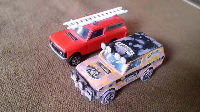 Range Rover MAJORETTE Comparacin