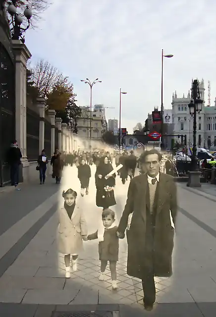 Paseo por Cibeles, principios de 1936