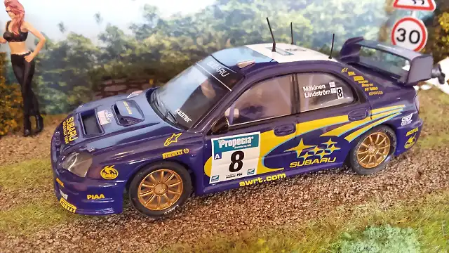 SUBARU IMPREZA IV WRC 2003 NUEVA ZELANDA MAKINEN