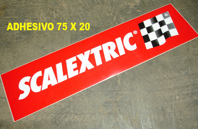 adhesivo scalextric 75 x 20 001