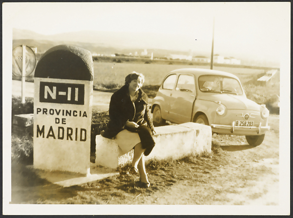 Madrid - N - II Autobahn, Wohngebiet Henares-Korridor, 1962