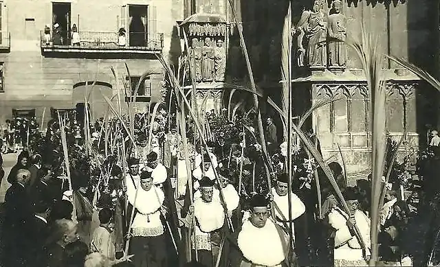 Tarragona  catedral Domingo de Ramos