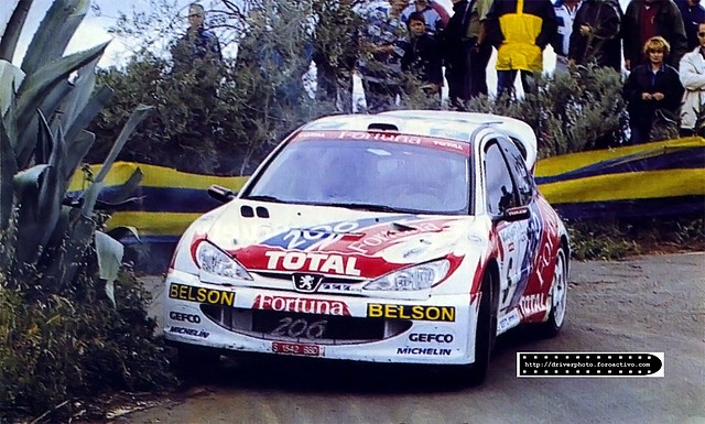 Peugeot 206 WRC 2001 El Corte Ingles Monzon