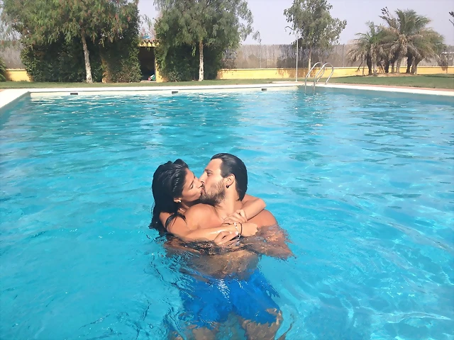 Beso Hugo y Mar?a 8-8-2012 Beso Hugo y Mar?a 8-8-2012
