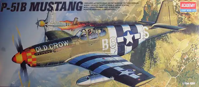 Academy - P51B - Mustang - 1-72