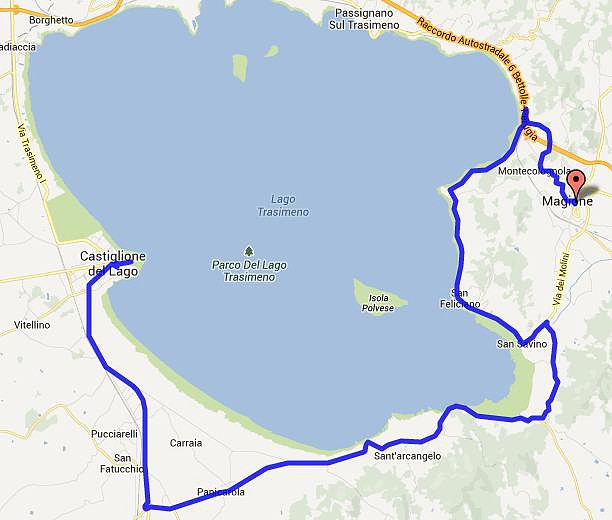 Mapa Magione