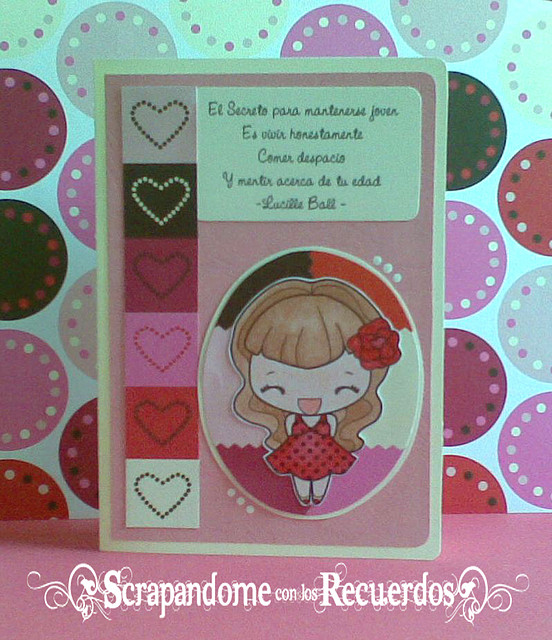 TGF Flirty Anya Card