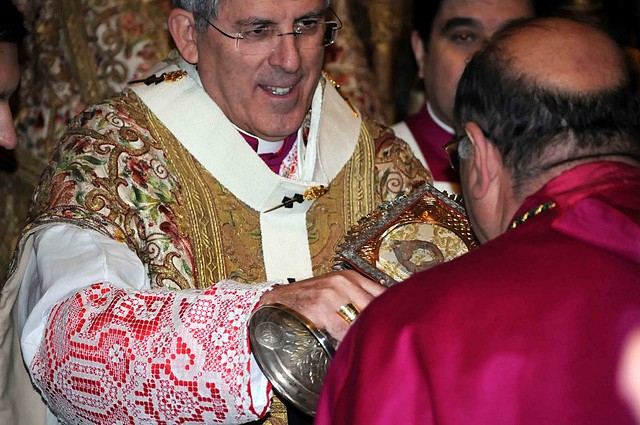 Reliquia S. Ildefonso - Braulio Rodríguez Plaza - Casulla - Palio