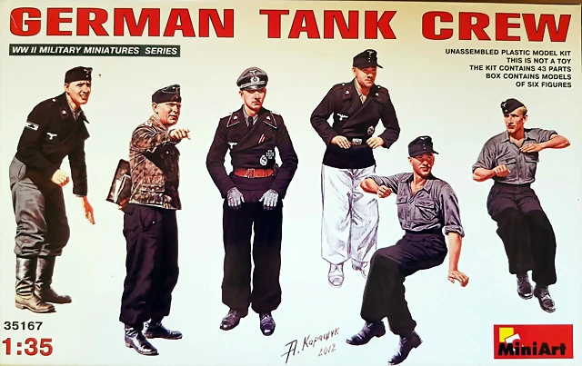 Miniart - German Tank Crew - 1-35