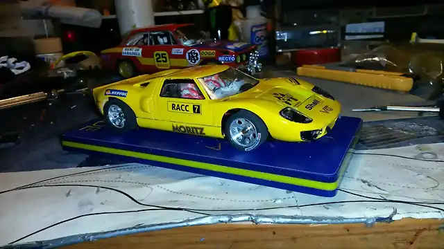 Ford GT 40 de rally slot