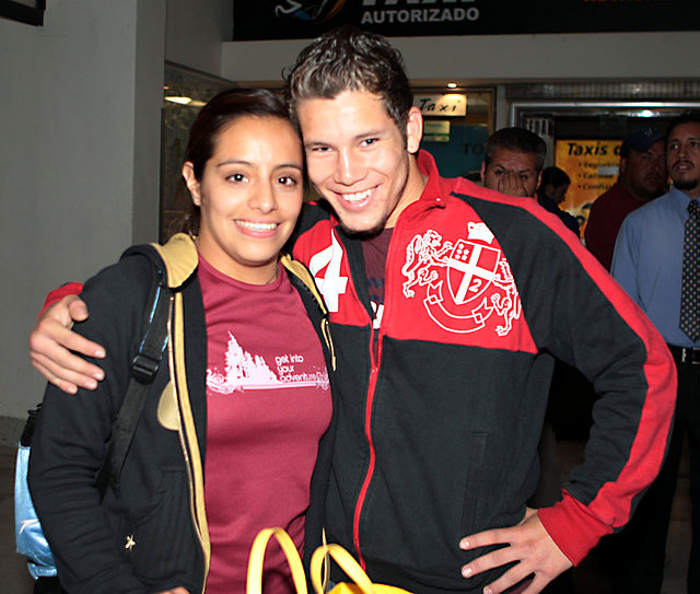 Carlos Cuadras y Tatiana Ortiz