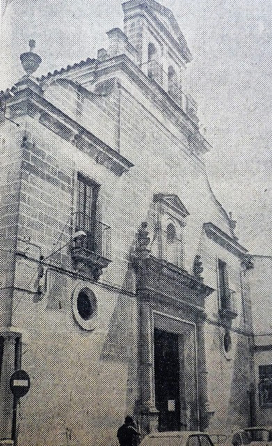 1975 - 9 de agosto -fachada del templo antes de ser remodelada