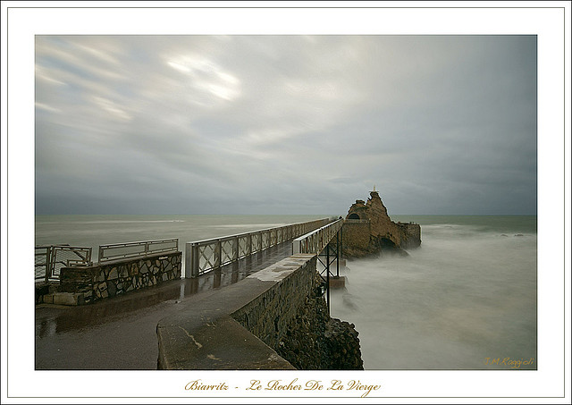 le rocher de la Vierge Biarritz