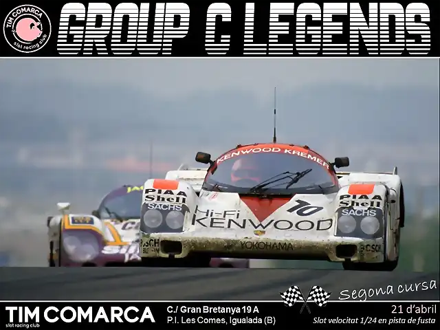 Cartell Grup C - cursa 2