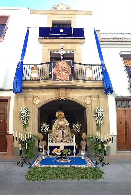 IMAGEN 2077 JUAN MARIA VARGAS FUENTES ALTAR EN CALLE ANGEL ESPEJO