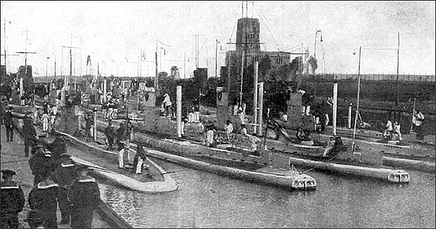 ww1-uboat-01en la base de Williamshaven