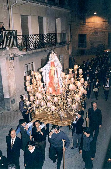 Virgen Dolores. Calle Federico Servet.Regmurcia Virgen Dolores. Calle Federico Servet.Regmurcia