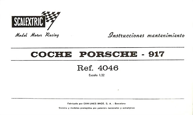 4046 - Porsche 917 - 1 4046 - Porsche 917 - 1
