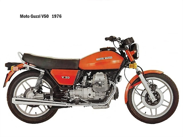 Moto Guzzi V50-1976 Moto Guzzi V50-1976