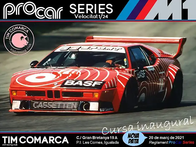 Cartell ProCar Series - cursa pilot 4