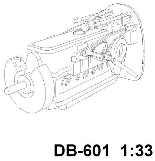 MOTOR DAIMLER BENZ 601 1