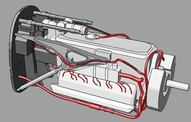 MOTOR DAIMLER BENZ 601 3