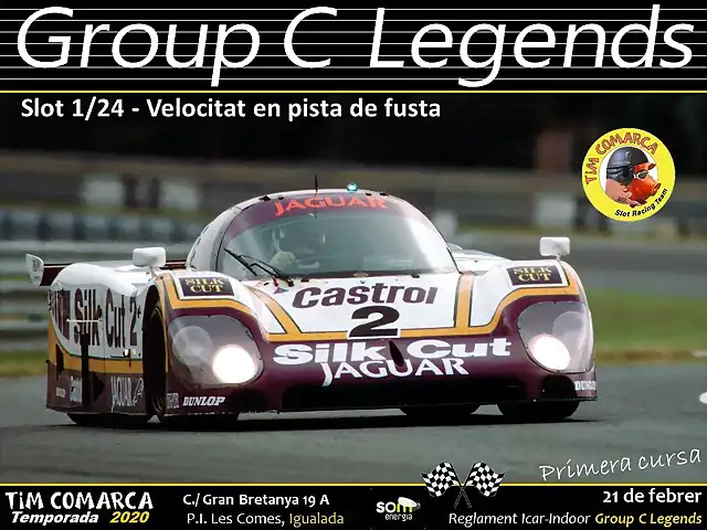 Cartell Grup C - cursa 1