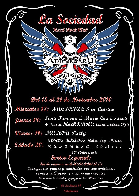 6aniversariolasociemail 6aniversariolasociemail