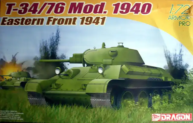 Dragon - T-34-76 Mod.1940 - 1-72