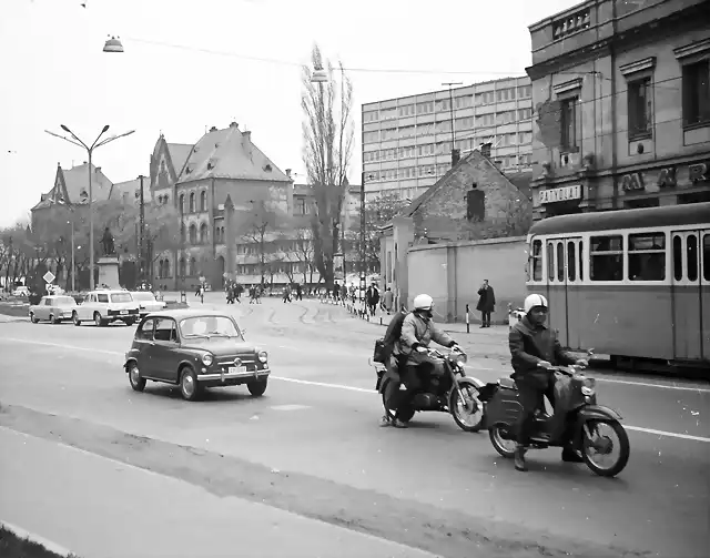 Debrecen - Kalvin Stra?e, 1973