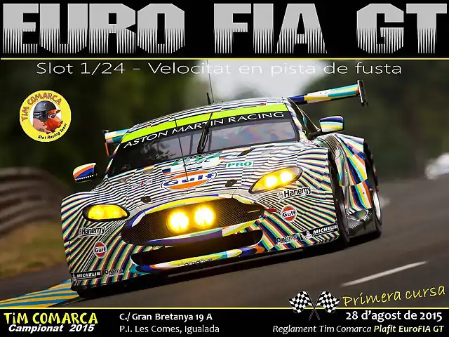 Cartell FIA GT - cursa 1