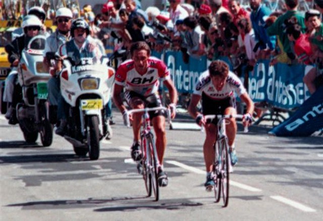 VAN CALSTER,PERICO TOUR 1987 ALPE HUEZ