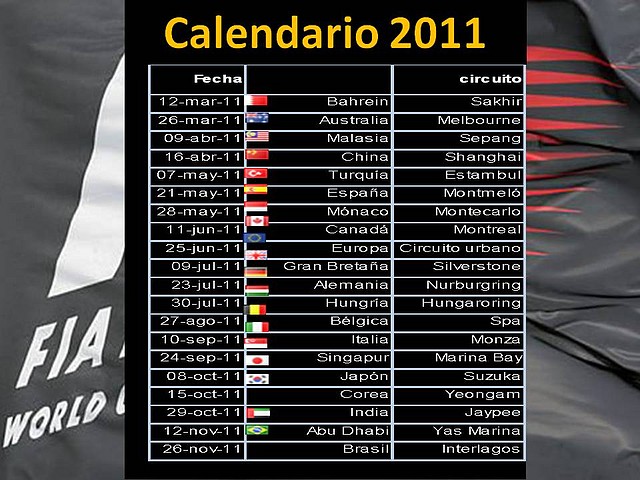 calendario