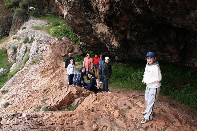 en la cueva