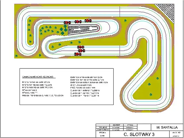 Circuito 3 carriles acotado Sarria-Foto