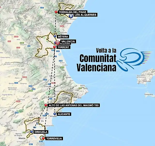 Volta-a-la-Comunitat-Valenciana-2022-Recorrido