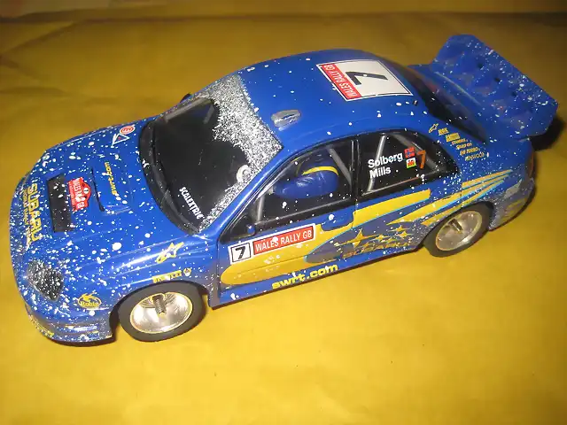 SUBARU IMPREZA scalextric