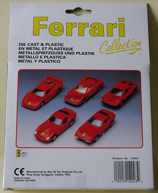 Ferrarri Collection Maisto box Gift Set F40 Testarossa 250 GTO (2) b