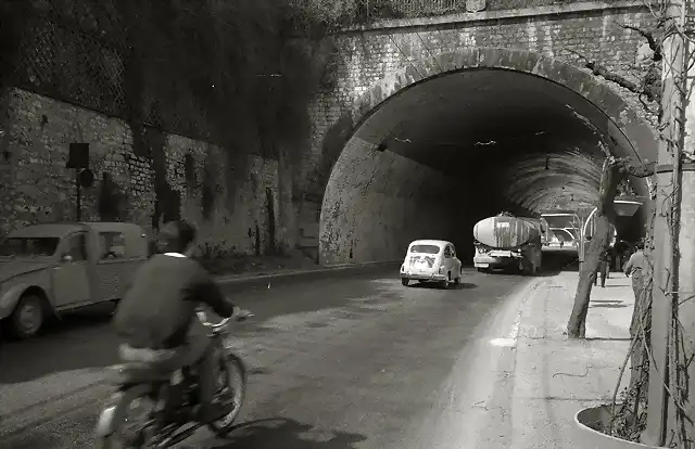 San Sebastian Tunel Ondarreta 1965(1)