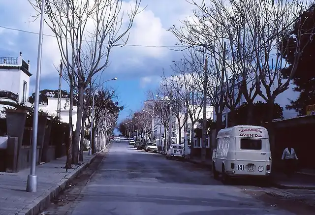 Rota Av. San Fernanddo Cadiz 1977