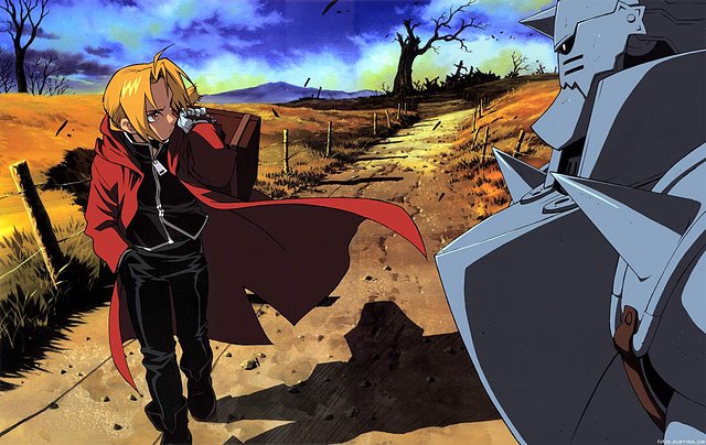 Full Metal Alchemist.