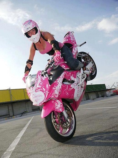 moto rosa !!! moto rosa !!!