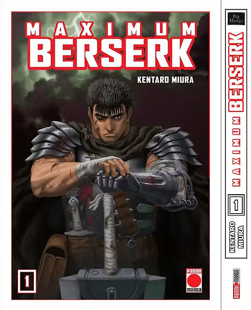 Berserk Maximum Portada + canto Tomo 1 03