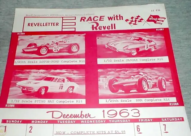 1963 Calendario 2